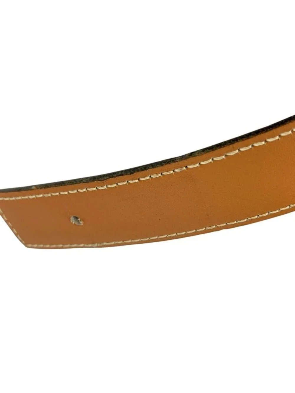 Hermes Vintage Constance 75 Belt Brown Black